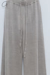 SWAYING 25 Spring/Summer Flared Wool Trousers SW-SW25PS3B12-MITUO Beige SW25PS3B12